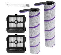 Kit d'accessoires de nettoyage pour Row-enta X-Clean 10 et Narwal S20 | Rouleau de brosse en microfibre douce, filtre multimédia double couche, kit d'accessoires de nettoyage pour Row-enta X-Clean