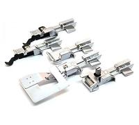 Kit d'accessoires de pied presseur pour surjeteuse Jaguar 2015DF, 099, 098, 489, Novum Supa Lock 488
