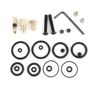 Kit D'accessoires de Pompe à Air Haute Pression 26 Pièces | Anneau en caoutchouc durable et de haute précision, comprend des accessoires d\'installation, des matériaux en caoutchouc