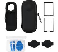 Kit D'Accessoires De Protection Pour Appareil Photo - Coque De Protection Rigide En Silicone - Bouchon D'Objectif - Protecteur D'Écran Compatible Avec Insta 360 X4[Camera4287]