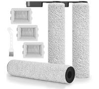 Kit d'accessoires de rechange compatibles avec Roborock Flexi Lite aspirateur humide et sec, pièces de robot, 3 brosses à rouleau principales, 3 filtres HEPA
