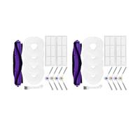 Kit D'accessoires De Rechange For Aspirateur Robot, Brosse Latérale Principale, Filtres Hepa, Chiffon De Nettoyage, Compatible Avec Narwhal Et Freo, 1 Ensemble(2pcs)
