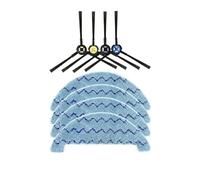 Kit D'accessoires De Rechange For Aspirateur Robot ZACO A10, Brosse Principale, Brosse Latérale, Chiffons De Nettoyage(Set A)