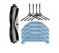 Kit D'accessoires De Rechange For Aspirateur Robot ZACO A10, Brosse Principale, Brosse Latérale, Chiffons De Nettoyage(Set B)