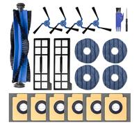 Kit d'accessoires de rechange pour aspirateur Eufy X10 Pro Omni 19 pièces