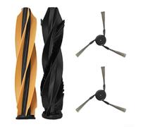 Kit d'accessoires de rechange pour aspirateur robot Dreame D20 Pro, D20 Pro Plus, RLD43SA, RLD43SD, comprend une brosse double rouleau et 2 brosses latérales