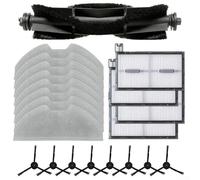 Kit d'accessoires de rechange pour aspirateur robot X8 Pro Serie X8 Pro SES, comprend des filtres à brosse principale, des serpillères, des brosses latérales