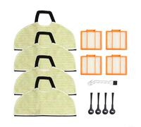 Kit d'accessoires de rechange pour aspirateur Shark RV2610WA, RV2620WA, RV2410WD, AV2610WA AI pour robot Ultra 2 en 1, brosse latérale, serpillères et serpillères