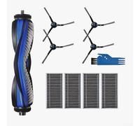 Kit d'accessoires de rechange pour Ecovacs pour Deebot X8 Pro pour Omni: Kit de filtres à brosse latérale principale