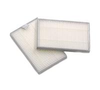 Kit d'accessoires de rechange pour Proscenic 800T 820S 830P, ensemble de pièces de balai principal brosse latérale outil (2 filtres HEPA)