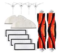 Kit d'accessoires de rechange pour S5 S50 S51 C10 E25 E20 E35 Pack avec 2 brosses principales, 4 filtres Hepa, 4 brosses latérales et 2 chiffons