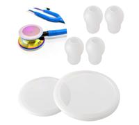 Kit d'accessoires de rechange pour stéthoscope Littmann Classic 3,cardiology 3 et 4 stéthoscope de cardiologie et pièces de rechange pour stéthoscope Littmann (blanc)