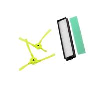 Kit d'accessoires de remplacement 4 pièces, Compatible avec LG HOM-BOT ROBOKING, pièces d'aspirateur Robot, 1 paire de brosse latérale, filtre Hepa, filtre éponge