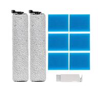 Kit D'accessoires De Remplacement Aspirateur, Compatible avec Les Tineco Ifloor 2, Comprenant 2 Brosses À Rouleaux, 6 Mousses Pré-filtrées