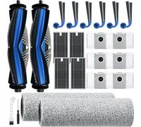 Kit d'accessoires de remplacement compatible avec l'aspirateur robot Ecovacs X9 Pro Omni