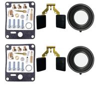 Kit d'accessoires de réparation Kit De Réparation De Carburateur De Moto Diaphragme De Piston À Flotteur du Système De Carburant pour Y&amaha XV1000 Bj 1984-1987 XV 1000(Style 2)