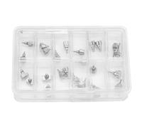 Kit D'accessoires De Réparation Pour Horloger, 24 Pièces, Bouton-Poussoir, Résistant À L'eau, Pièces En Acier Inoxydable