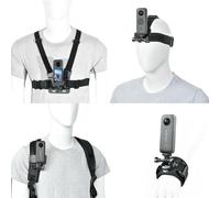 Kit D'Accessoires De Sangle De Poitrine Pour Insta360 X5/X4/X3/X2/Ace,Compatible Avec Gopro Hero, Y Compris Support De Sangle De Tête, Clip De Sac À Dos, Support De Dragonne[GOP6250072]