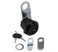 Kit d'accessoires de serrure à came en acier pour armoires avec 2 clés et 3 plaques de verrouillage pour une sécurité maximale