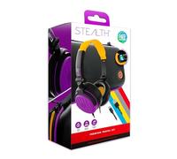 Kit d'accessoires de voyage STEALTH Premium pour Nintendo Switch et Switch Lite - Orange et Violet