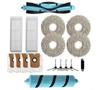 Kit d'accessoires d'entretien Cecotec pour Conga 11090 avec brosse principale, brosses latérales, filtre, serpillère et sacs (A)