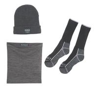 Kit d'accessoires d'hiver DeWalt noirs/gris 3 pièces