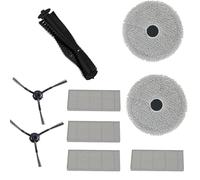 Kit d'accessoires d'origine pour robot aspirateur Proscenic M9, filtre Hepa, brosse principale, chiffons, brosse latérale