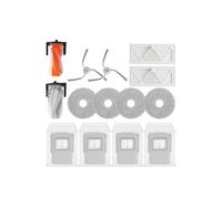 Kit d'accessoires for aspirateur Compatible avec les pièces DJI ROMO P/S/A | Brosse À Rouleau Principal, Brosse Latérale, Filtre HEPA, Tampon De Vadrouille, Sac À Poussière(14pcs)