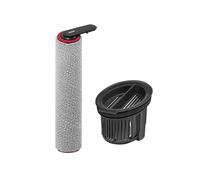 Kit d'accessoires for aspirateur eau et poussière, 1 brosse à rouleau en fibre et 1 filtre HEPA, compatible avec Mova X4 Pro des pièces de rechange