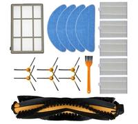 Kit d'accessoires for aspirateur filtre primaire en tissu de vadrouille à brosse centrale, costume for le remplacement d'aspirateur Robot for Coredy FL022 (Color : B)