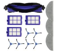 Kit D'accessoires For Aspirateur Robot 13 Pièces - Compatible Avec Eufy RoboVac X8/X8 Hybrid - Pièces De Rechange (brosse Principale, Brosse Latérale, Filtre, Serpillères)