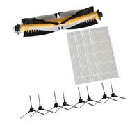 Kit d'accessoires for aspirateur robot Blaupunkt, Bluebot et XPOWER+ : 1 brosse principale, 4 filtres, 8 brosses latérales (pièces de rechange)