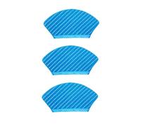 Kit d'accessoires for aspirateur robot, compatible avec Fakir Robert RS 770, ensemble de pièces de rechange for rouleau, brosse latérale et serpillière.(3pcs Mop Cloth)