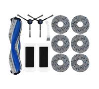 Kit d'accessoires for brosse principale d'aspirateur compatible avec Ecovacs T30S Combo/T30S/T30S Pro, pièces de rechange for aspirateur, brosse principale, filtre, sac à poussière, tampons
