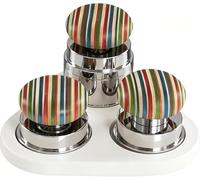 Kit d'accessoires for expresso 4 pièces, kit de pilon à expresso de 58 mm, ensemble de pilon à café avec distributeur de café, outils à expresso, avec outil WDT(A)