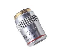 Kit d'accessoires for Microscope ZTBH, avec lentille d'objectif achromatique Plan 4x, verre optique argenté, filetage RMS for Microscope Plan