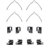 Kit D'Accessoires Garniture de Frein à Disque 12 Pièces HELLA pour U. A.de