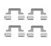 Kit D'Accessoires Garniture de Frein à Disque 4 Pièces HELLA Convient pour A VW