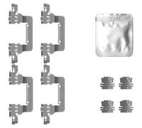 Kit D'Accessoires Garniture de Frein à Disque 9 Pièces HELLA pour U. A. Audi A6
