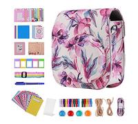 Kit d'accessoires instantanés 12 en 1 pour appareil photo Fujifilm Instax Mini 11 avec sac pour appareil photo/sangle d'appareil photo/album photo/clips photo/cadre photo/ficelle suspendue