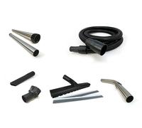 Kit d'accessoires Kallefornia K659E composé d'un tuyau avec manchon à outils, d'une poignée, d'un tuyau et de buses - Convient pour kit Flex VCE 33 L AC