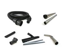 Kit d'accessoires Kallefornia K661E composé d'un tuyau avec manchon à outils, d'une poignée, d'un tuyau et de buses pour Karcher NT 65/2 Tact2