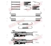 Kit d'accessoires, mâchoire de frei QUICK BRAKE 105-0883S pour ADAM 1 2014-2018