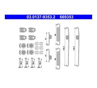 ATE 03.0137-9353.2 Kit d'accessoires, mâchoire de frein