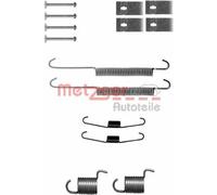 Kit d'accessoires, mâchoires de frein METZGER pour GRAND VITARA