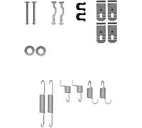 Kit d'accessoires mâchoires de freins à disque METZGER pour NISSAN X-TRAIL III