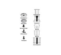 Kit d'accessoires - MAGIMIX - 17549 - Pour Robot Cuisine System 4100, 4150, 5000 - Mixte - Accessoires complets