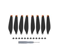 Kit d'accessoires NI 4 Pro Compatible avec Les bâtons RC, Protecteur d'écran, Stockage d'hélice, Coussin de Train d'atterrissage, Ensemble de pièces de Sangle de Cou(Orange)