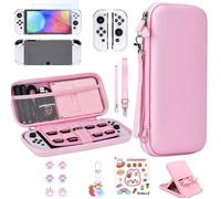 Kit d'accessoires - Nintendo - Switch OLED - Housse de protection - Protection d'écran HD - Support réglable