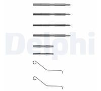 Kit d'accessoires, plaquette de frein à disque DELPHI LX0068